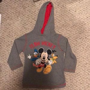Boys Mickey Mouse clubhouse thermal hoodie 4T